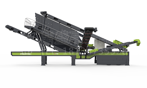 輪胎式移動(dòng)篩分站